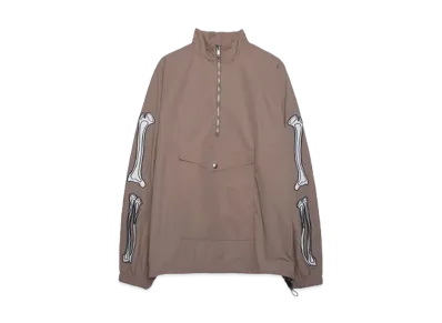 MAYO BONES Embroidery anorak "BEIGE"