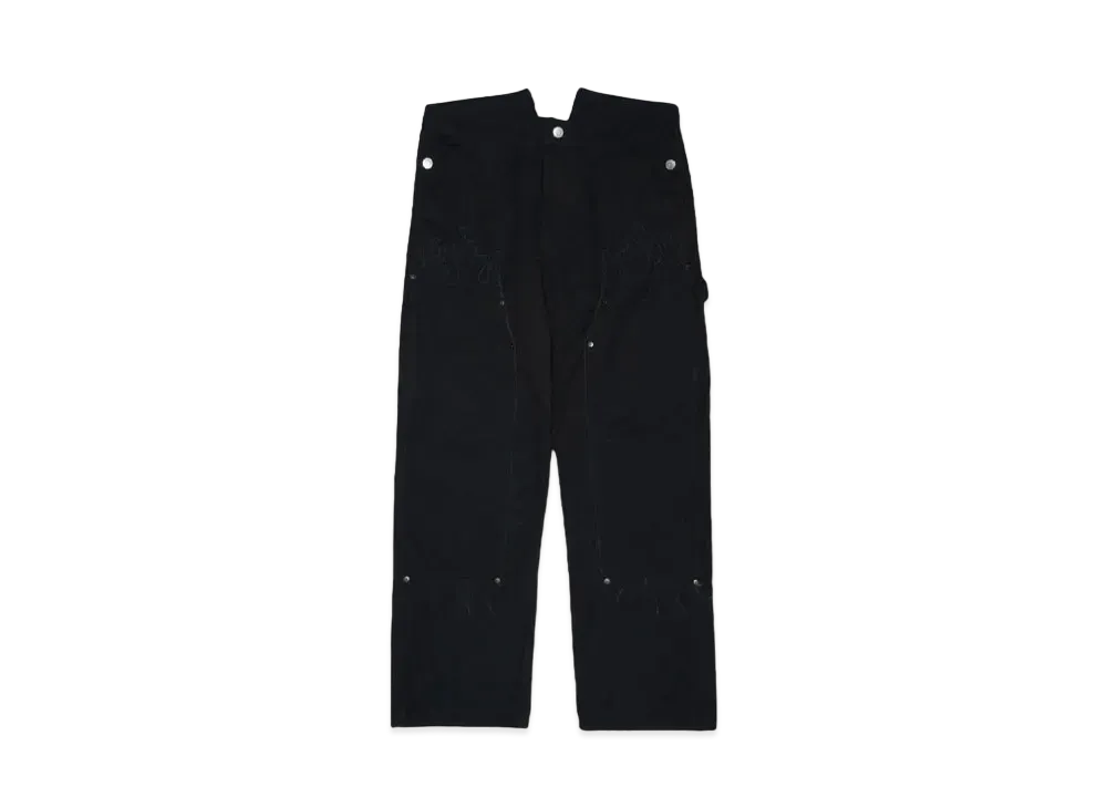 MAYO Fire double knee Pants "BLACK"