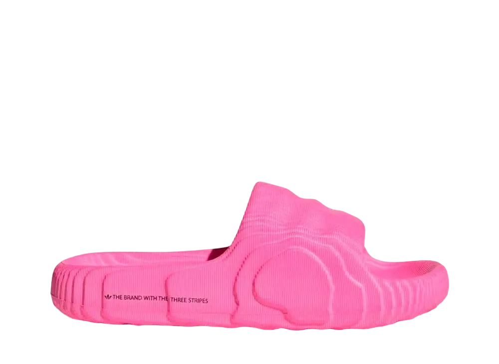 adidas Women's Adilette 22 Slides "Lucid Pink/Core Black"