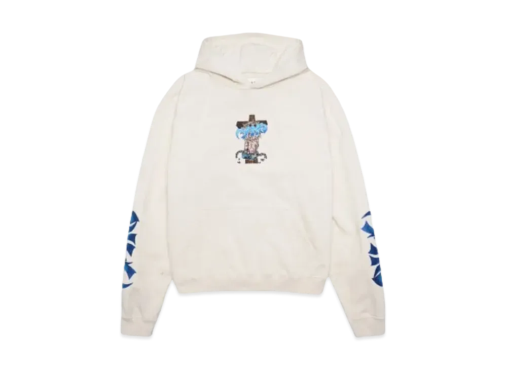 MAYO sunshine Embroidery Hoodie "OFF WHITE"
