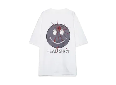 MAYO HEAD SHOT Embroidery short Sleeve Tee "WHITE"