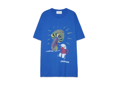 MAYO SMUSHROOM Short Sleeve Tee "FADE BLUE"