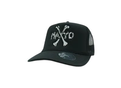 MAYO CROSS BONE Mesh Cap "BLACK"