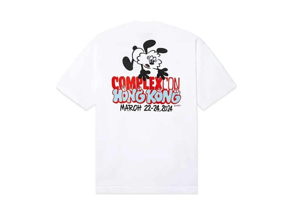VERDY COMPLEXCON HONG KONG T-Shirt #1 "White"