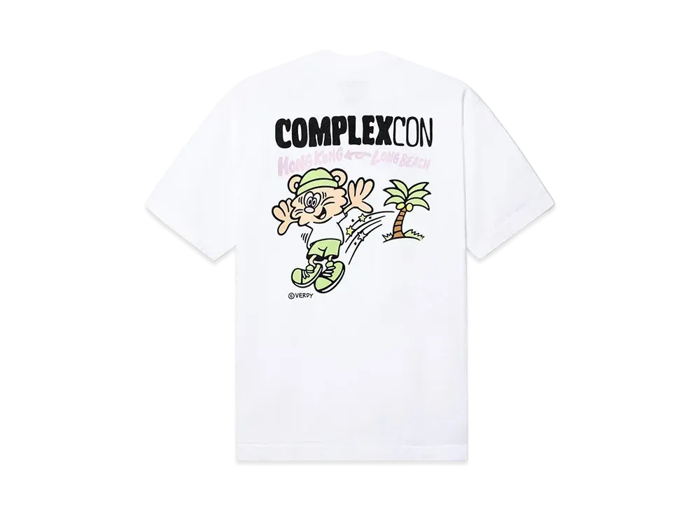VERDY COMPLEXCON HONG KONG T-Shirt #2 "White"