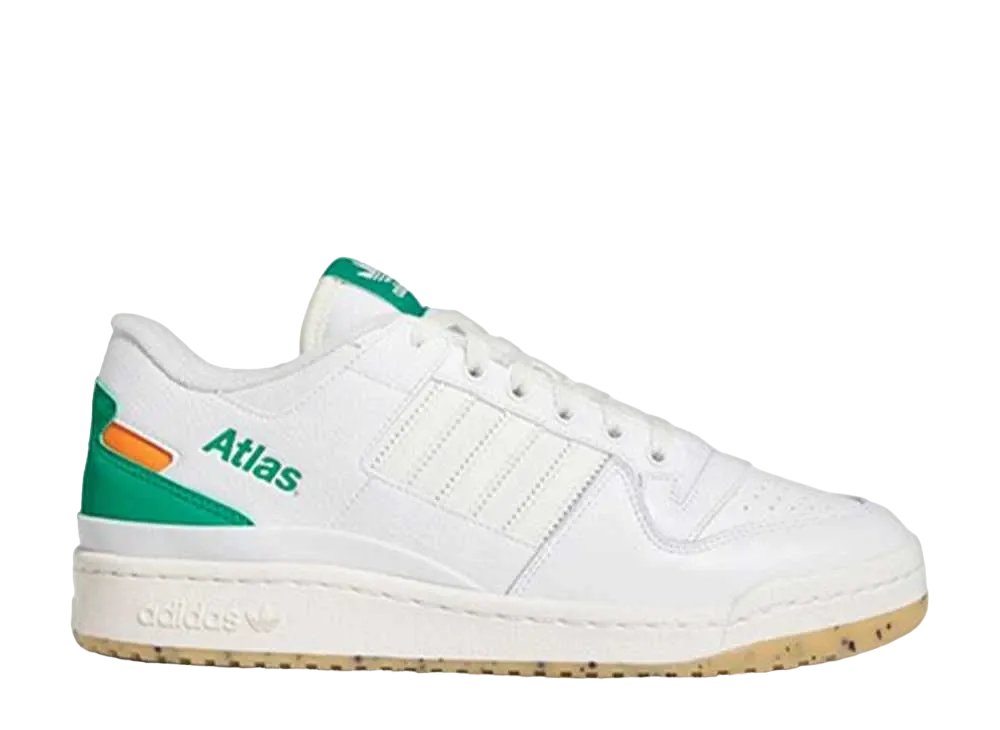 ATLAS × adidas Skateboarding Forum 84 Low ADV "Footwear White/Off White/Coat Green"