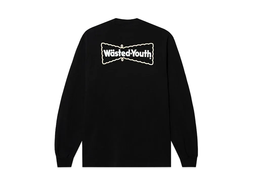 Wasted Youth COMPLEXCON HONG KONG L/S T-Shirt "Black" / VERDY