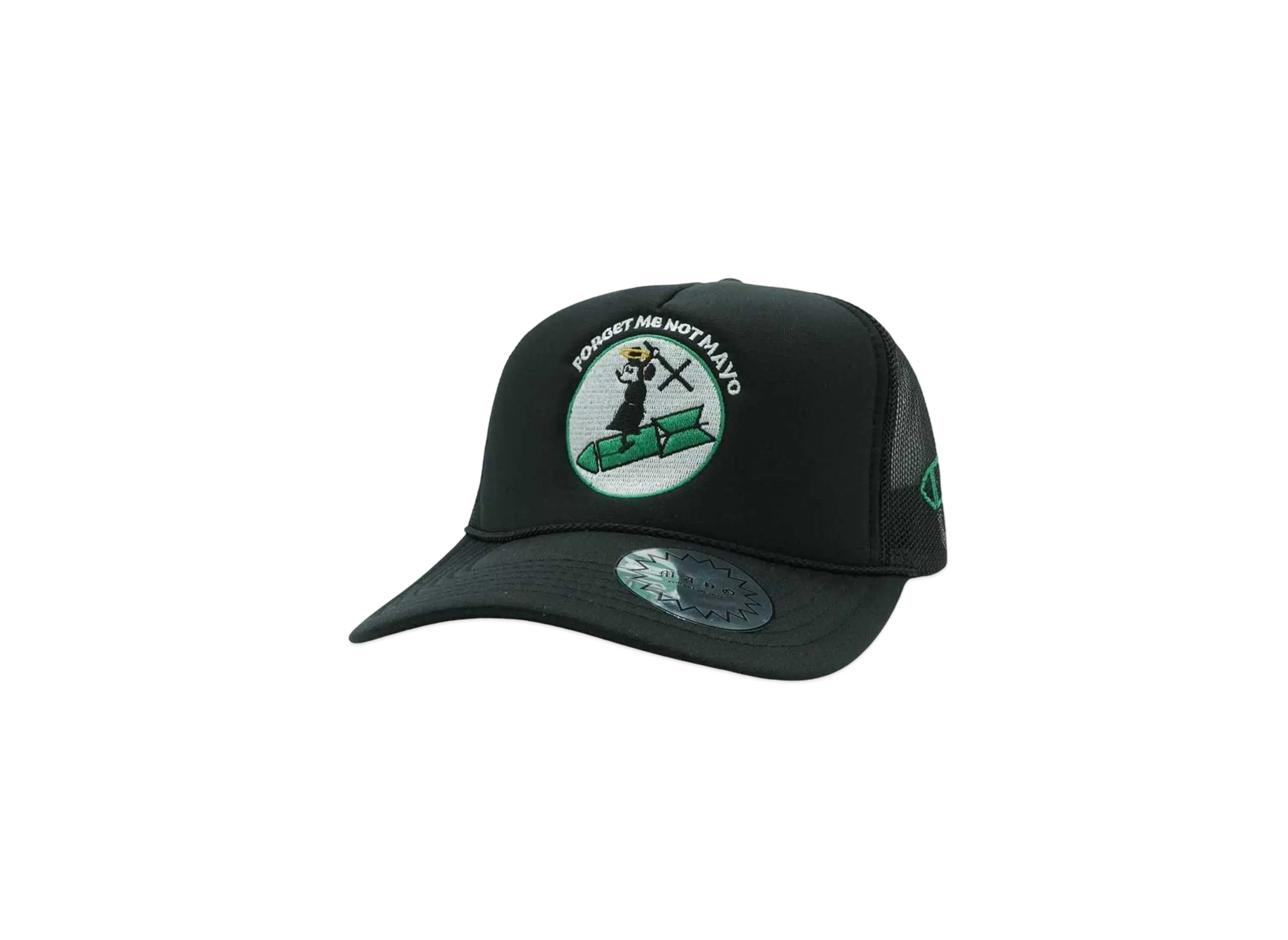 MAYO FORGET ME NOT MAYO Mesh Cap "BLACK"