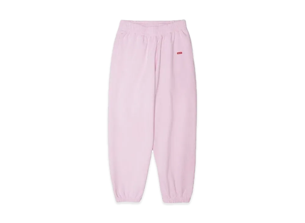 Supreme Small Box Sweatpant "Light Pink"(24SS)