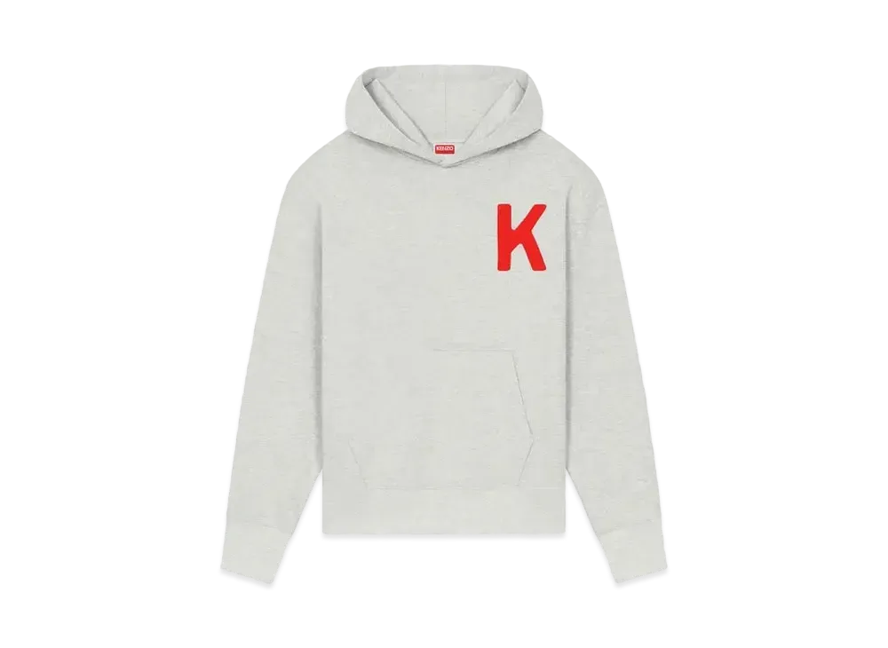 KENZO 'LUCKY TIGER' Hoodie Unisex "Pale Grey"