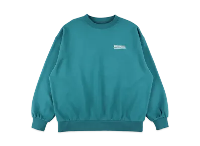WIND AND SEA Fishnet Recycled Nylon Crew Neck "Sea Foam"