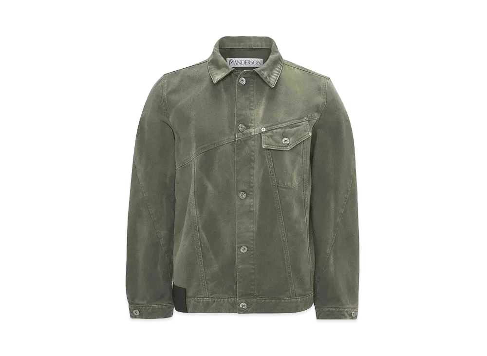 JW ANDERSON Denim Jacket "Green"