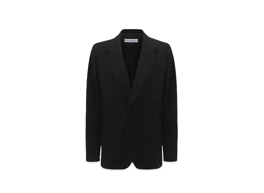 JW ANDERSON Single-Breasted Jacket "Black"