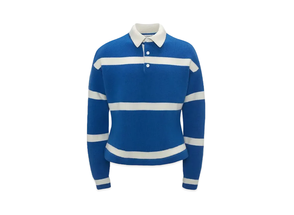 JW ANDERSON Polo Shirt "Azure Blue"