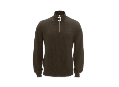 JW ANDERSON Boucle Henry Pullover "Brown"
