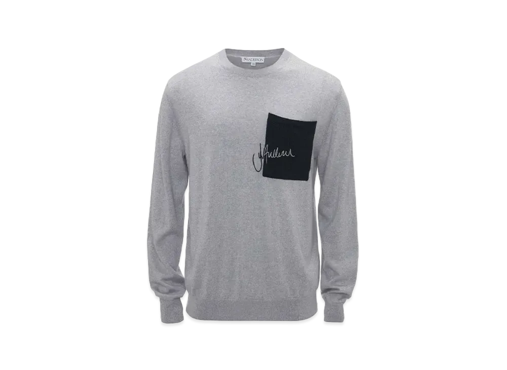JW ANDERSON Crew Neck Pullover "Grey"