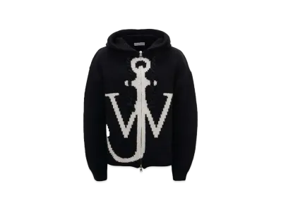 JW ANDERSON Zip Up Hoodie #1 "Navy"