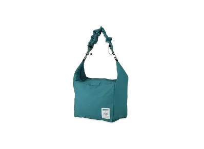 WIND AND SEA Fishnet Recycled Nylon Shoulder Bag "Sea Foam"