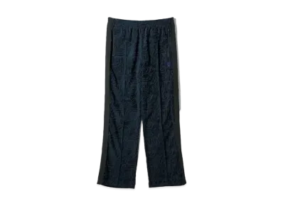 Needles x Sasquatchfabrix. Track Pant Cubism Love & Peace "Navy"