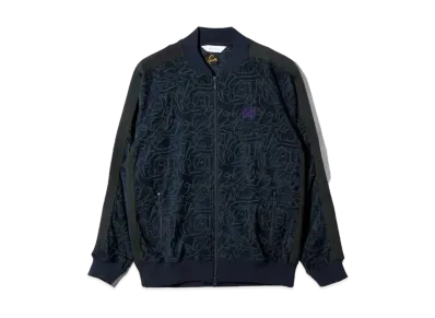 Needles x Sasquatchfabrix. R.C. Track JK Cubism Love & Peace "Navy"