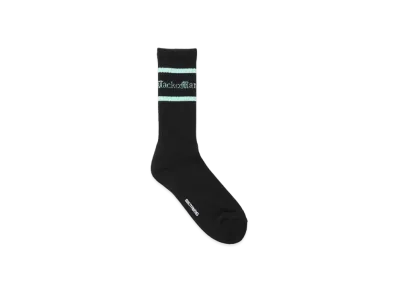 WACKO MARIA Logo Jacquard Socks "Mint"