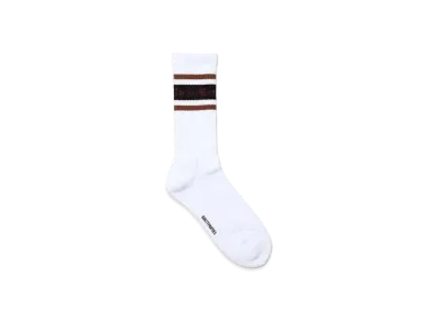 WACKO MARIA Logo Jacquard Socks "Brown"