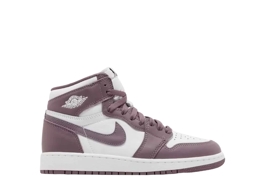 ナイキ GS エアジョーダン1 ハイ OG "ホワイト/スカイJモーブ"