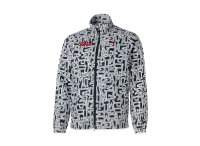 PUMA Men's Golf Graphic Stretch Long Sleeve Jacket "Navy Blazer"