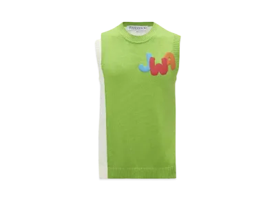JW ANDERSON JWA Bicolor Vest "Green"