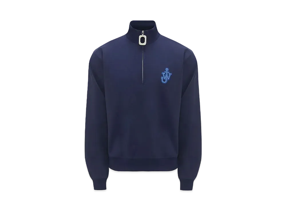 JW ANDERSON Half-Zip Track Top "Oxford Blue"