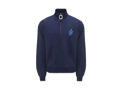 JW ANDERSON Half-Zip Track Top "Oxford Blue"