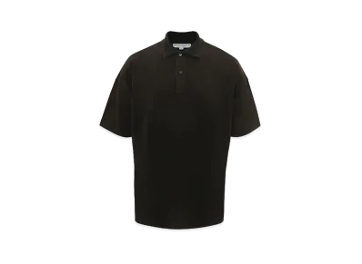 JW ANDERSON Logo Embroidered Polo Shirt "Brown"