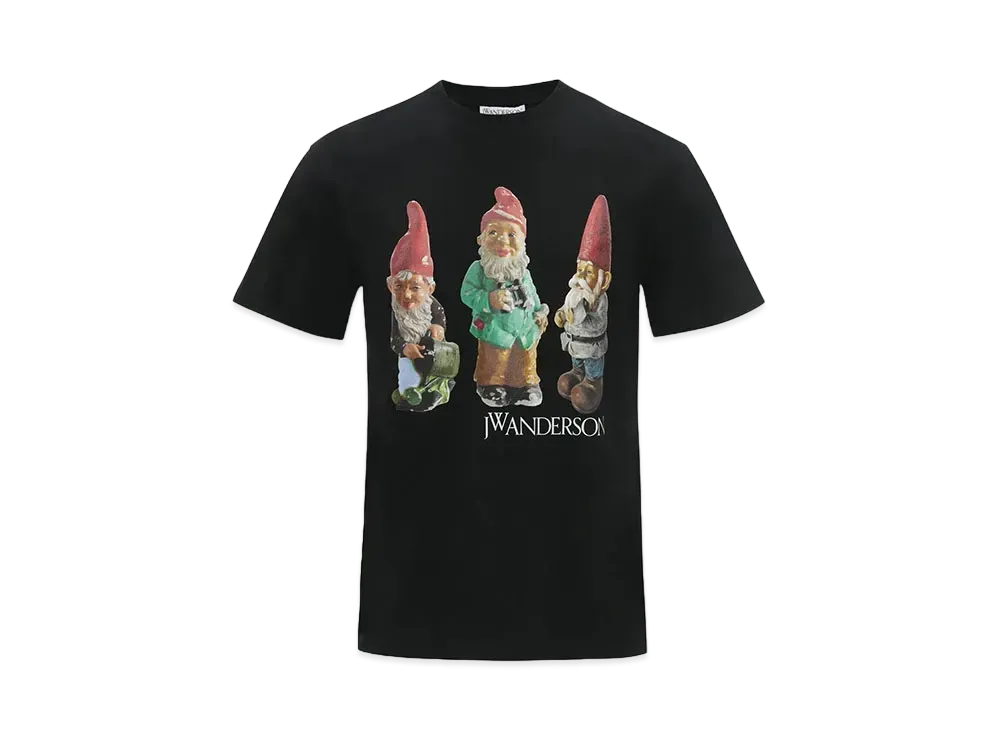 JW ANDERSON GNOME TRIO Print T-shirt "Black"