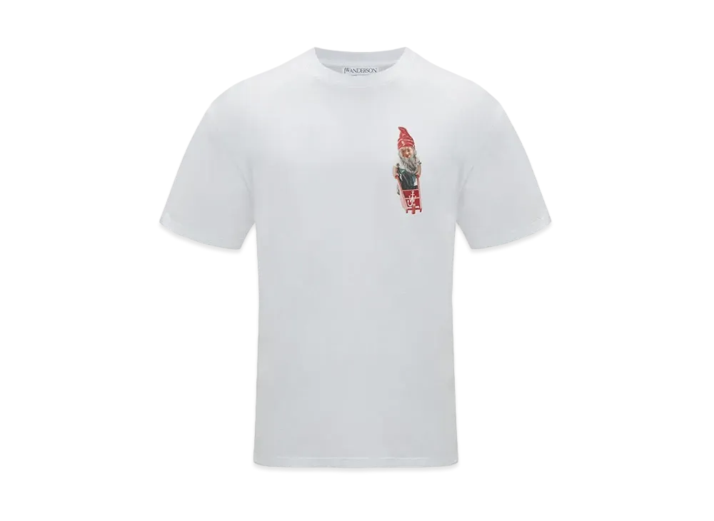 JW ANDERSON GNOME TRIO Print T-shirt #1 "White"