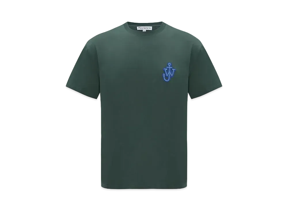JW ANDERSON Anchor Patch T-shirt #2 "Racing Green"