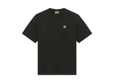 KENZO 'LUCKY TIGER CREST' Embroidered Classic T-shirt "Black"