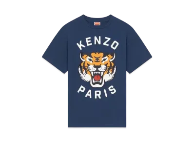 KENZO 'LUCKY TIGER' Oversize T-shirt Unisex "Midnight Blue"