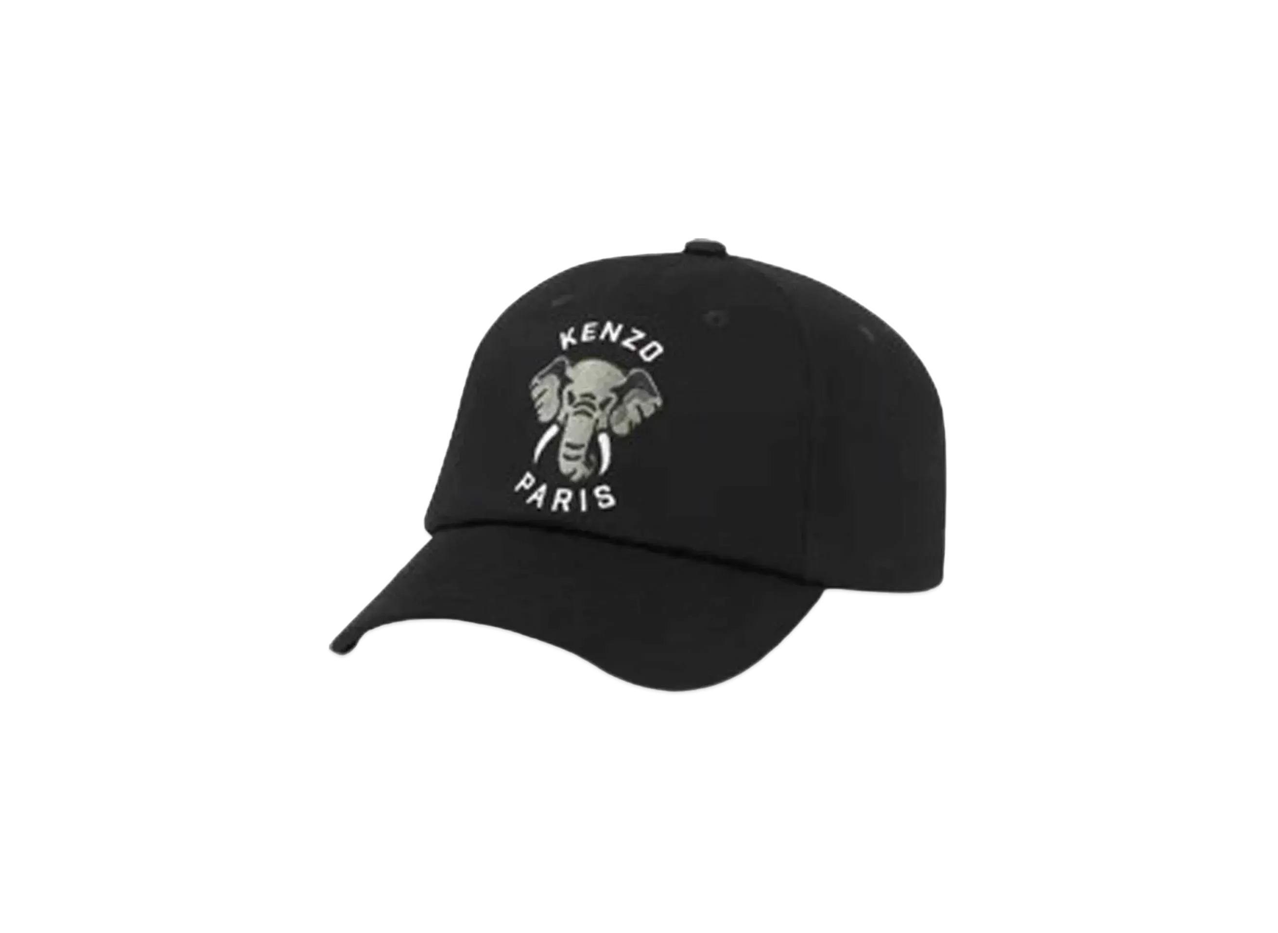 KENZO 'VARSITY' Cotton Cap "Black"