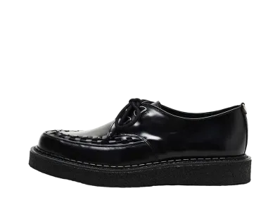 GEORGE COX Women's Hatton Double Crepe Sole "Black" Modified Leather 03-001-D-040