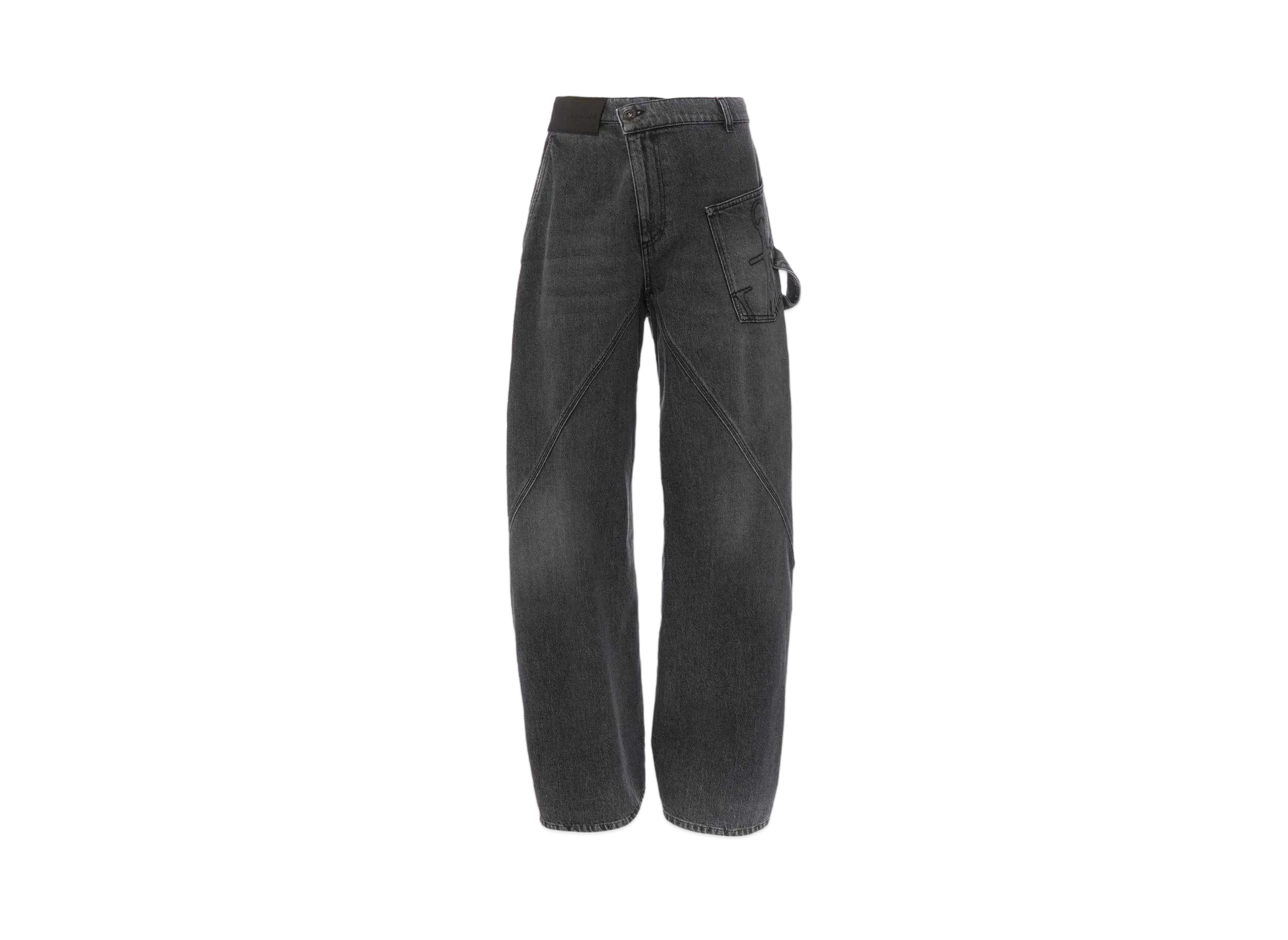 JW ANDERSON Twisted Workwear Denim Jeans "Grey"