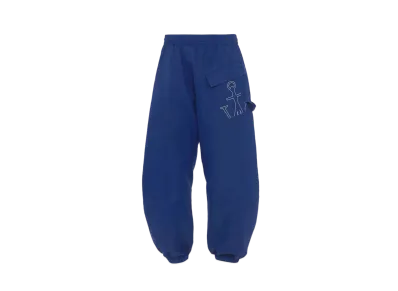 JW ANDERSON Twisted Jogger Pants "Air Force Blue"