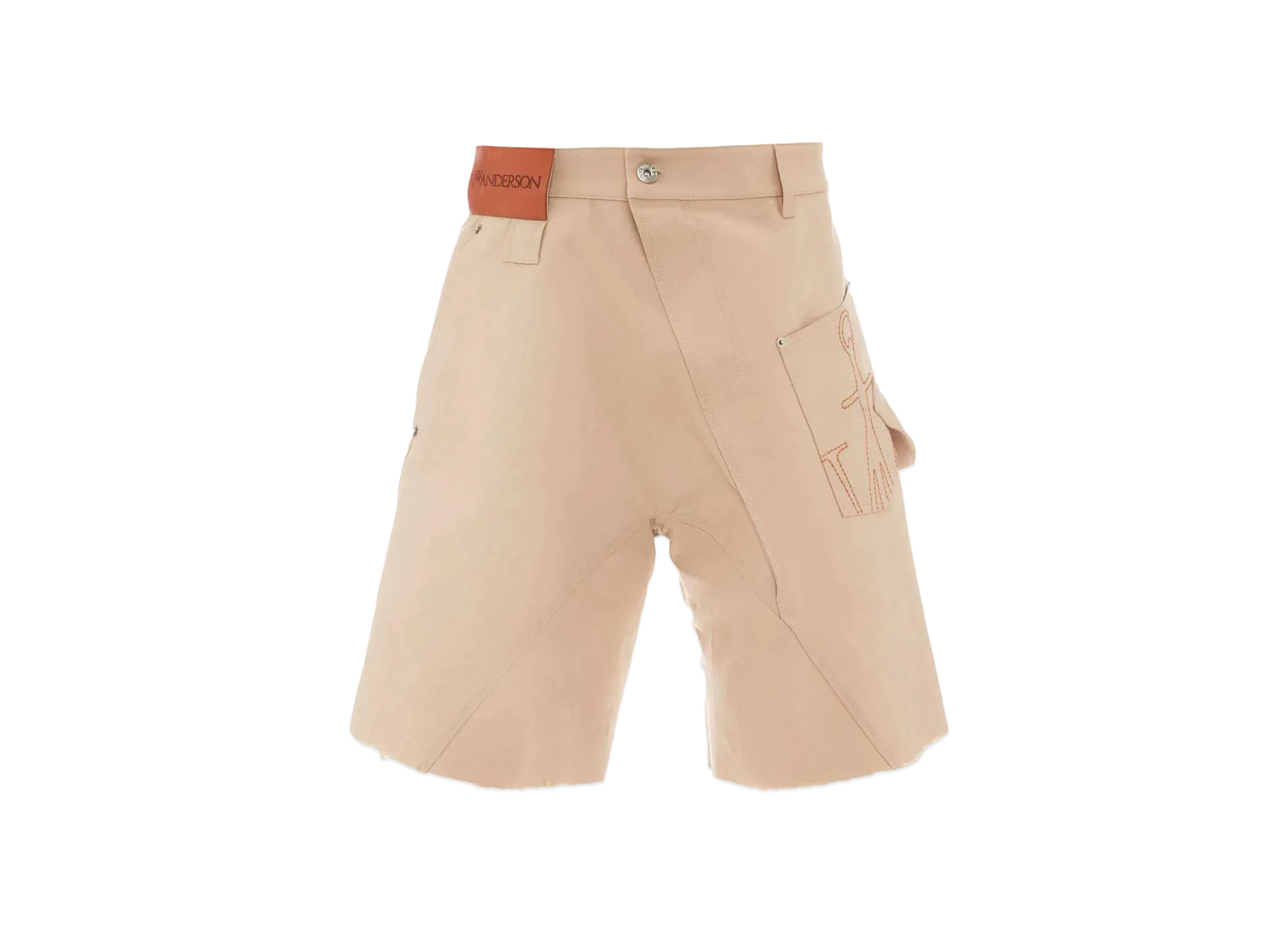 JW ANDERSON Twisted Chino Shorts "Beige"