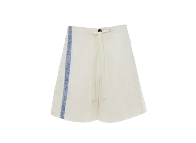 JW ANDERSON Wide Leg Shorts "Off White"