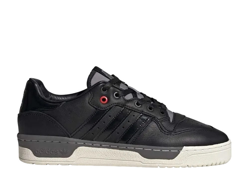 Nice Kicks × adidas Rivalry Low "Core Black"