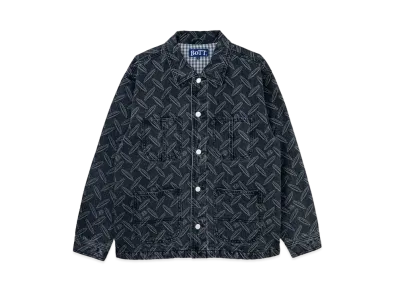 BoTT Plate Denim Jacket "Whased Black"