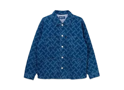 BoTT Plate Denim Jacket "Whased Blue"