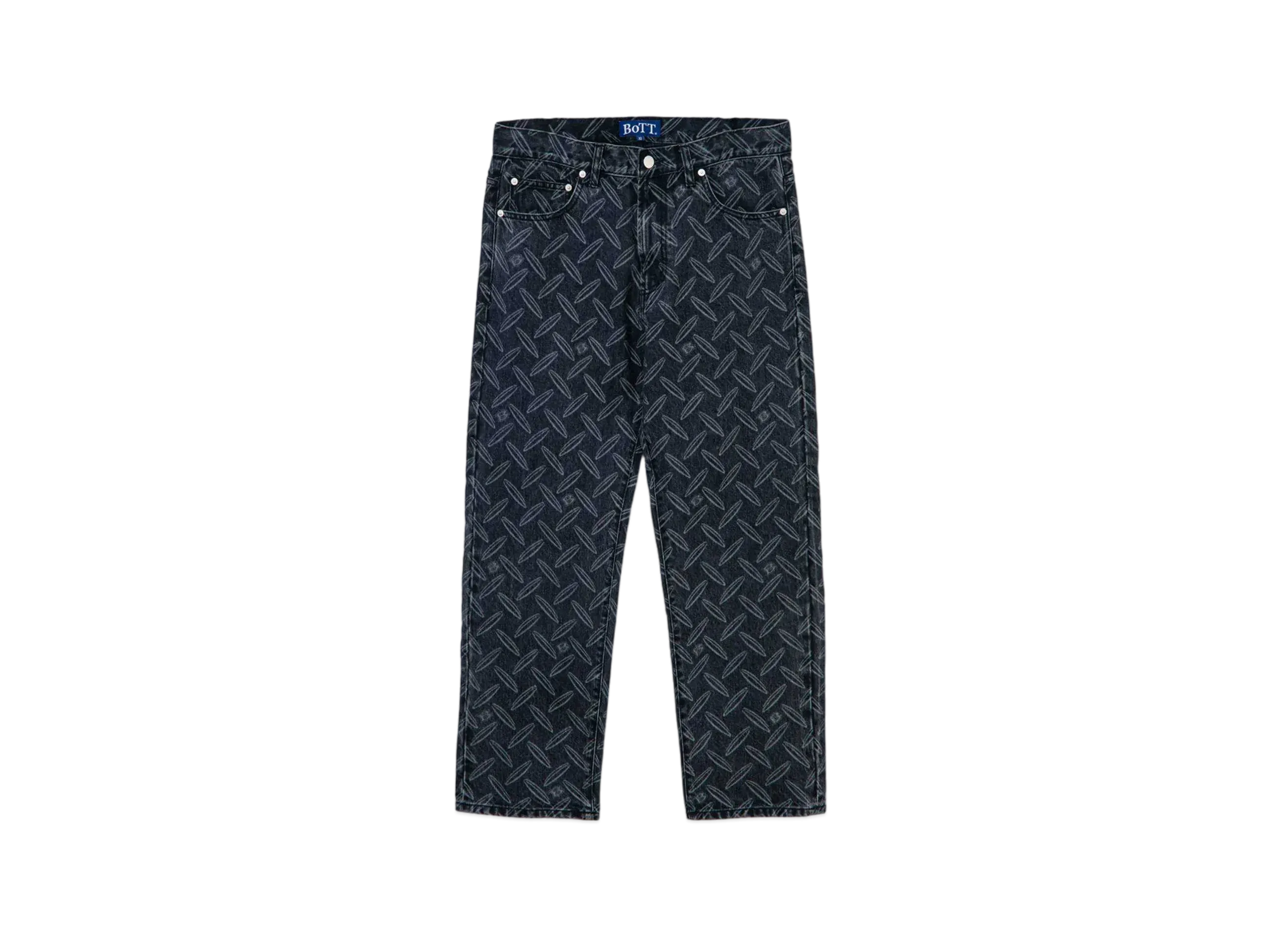 BoTT Plate Denim Pant "Whased Black"