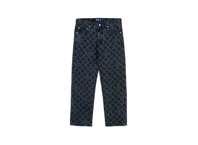 BoTT Plate Denim Pant "Whased Black"