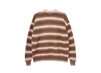 BoTT Gradation Cotton Sweater "Brown"