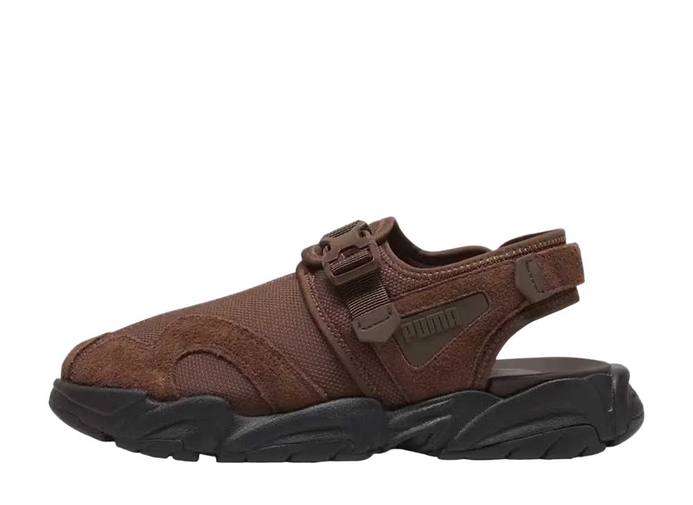 プーマ TS-01 ニュー マテリアル "チェストナットブラウン/プーマブラック"